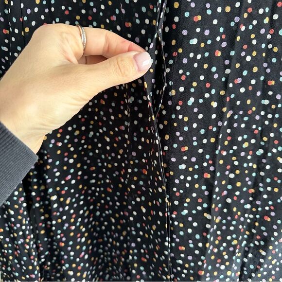 Reformation Violet Top in Confetti - Picture 3 of 7